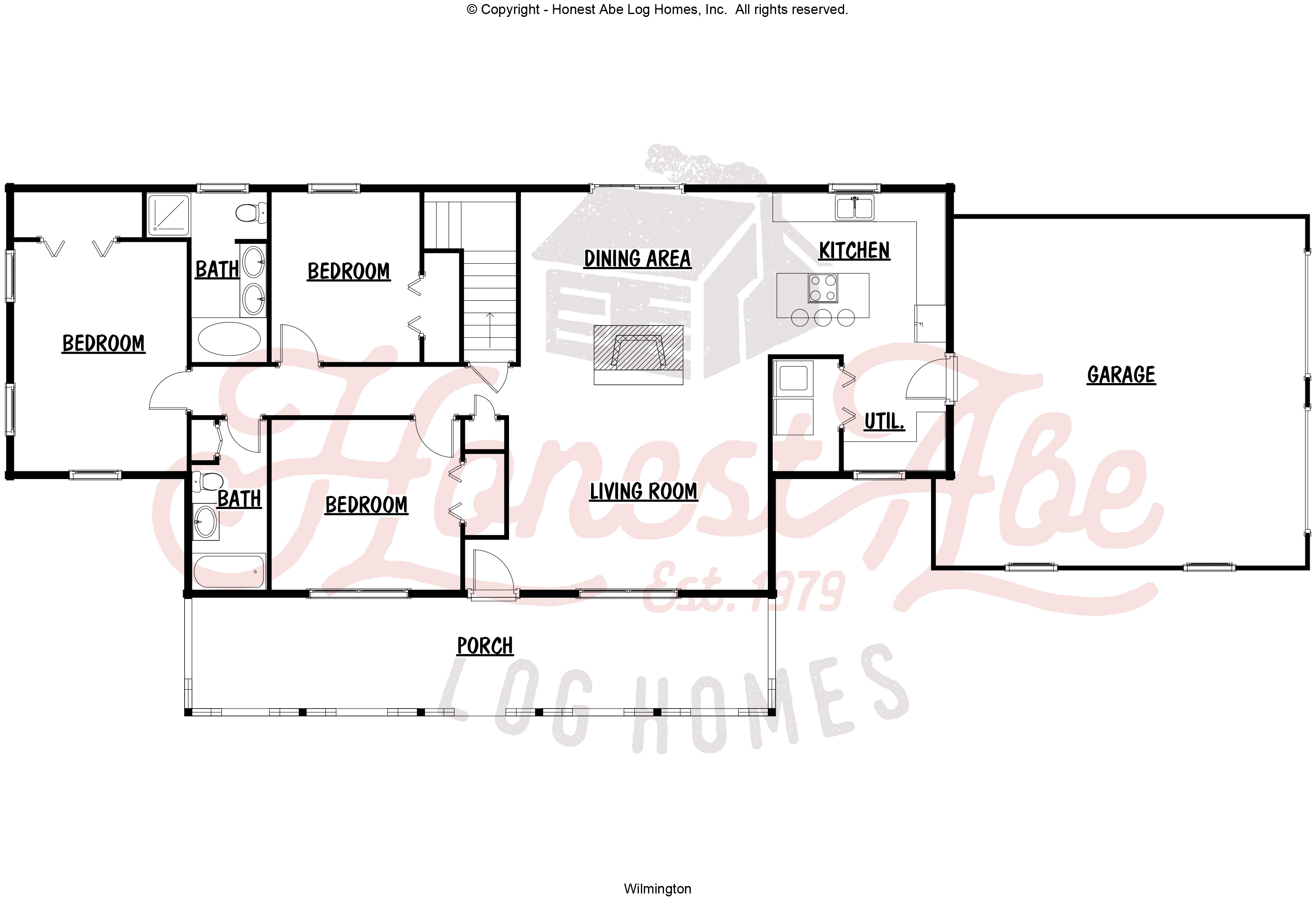 Wilmington Main Floor Plan